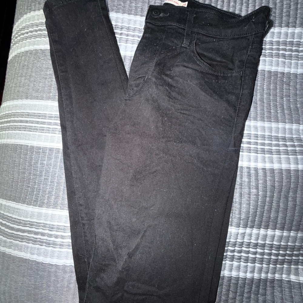 Levi's Black Skinny Jeans for Women